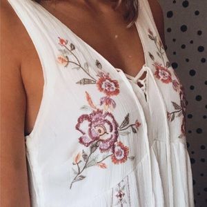 White xhilaration dress